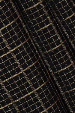 Image of Binny Crepe Black Saree