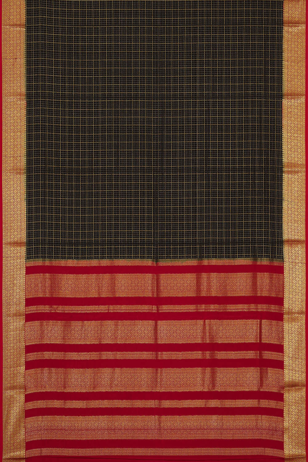 Image of Binny Crepe Black Saree