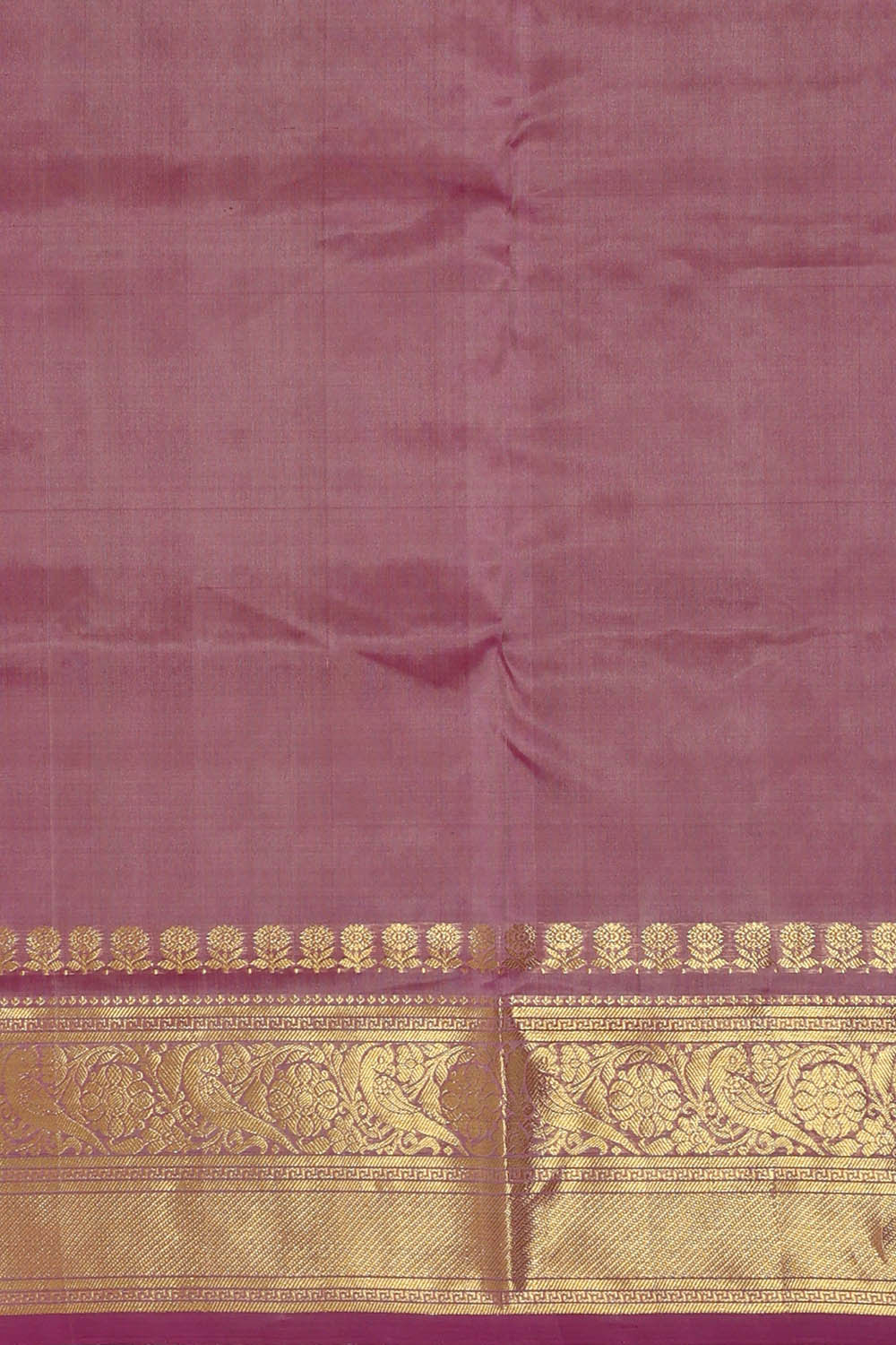 Image of Venkatagiri Silk Cream Saree