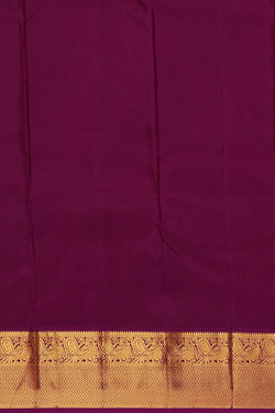 Image of Kanchipattu Light Peach Brocade Saree