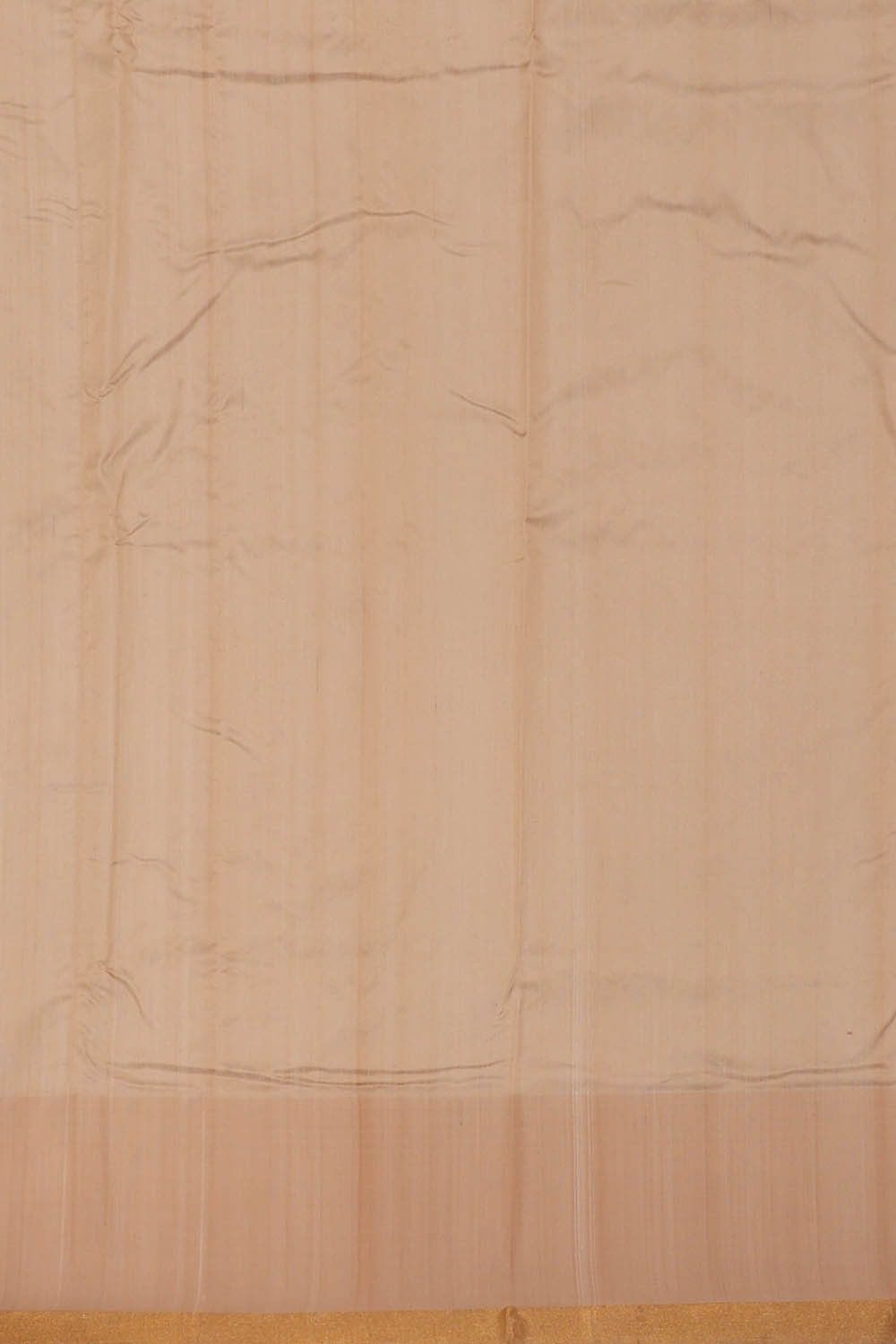 Image of Chanderi Silk Dark Cream Saree