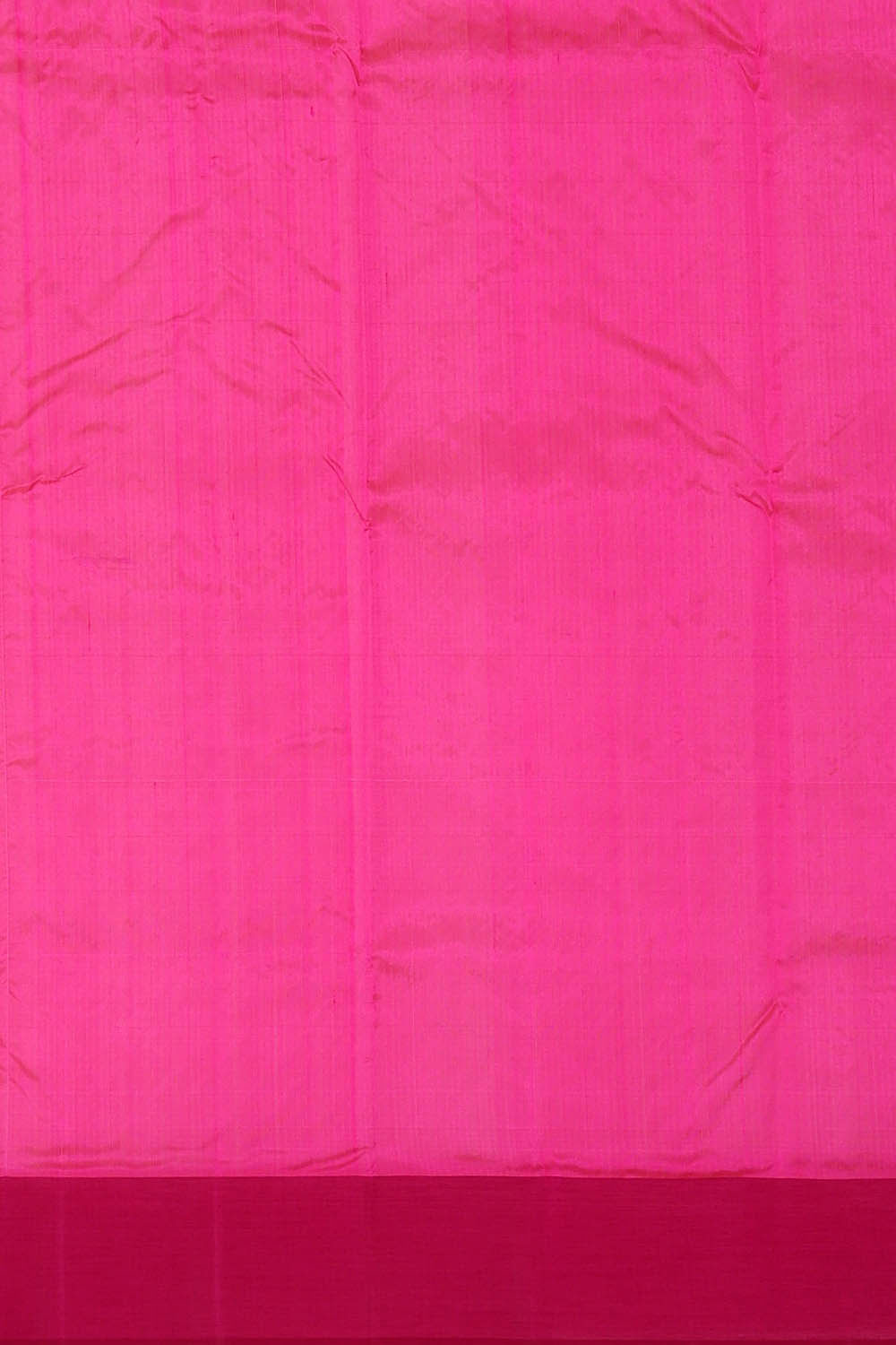Chanderi Silk Rani Pink Saree