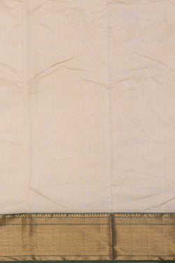 Image of Chanderi Silk Cream Saree