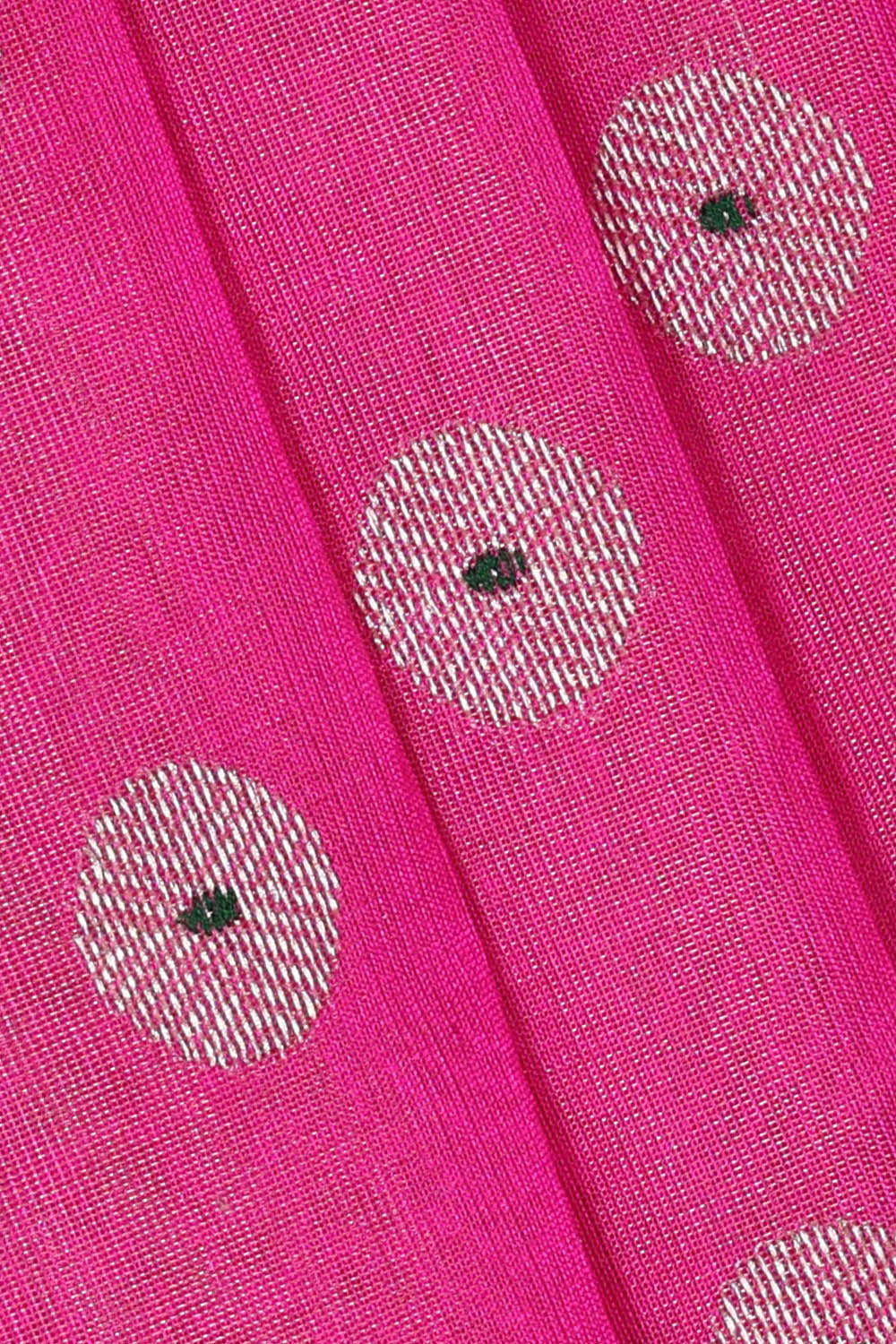 Image of Chanderi Silk Pink Saree