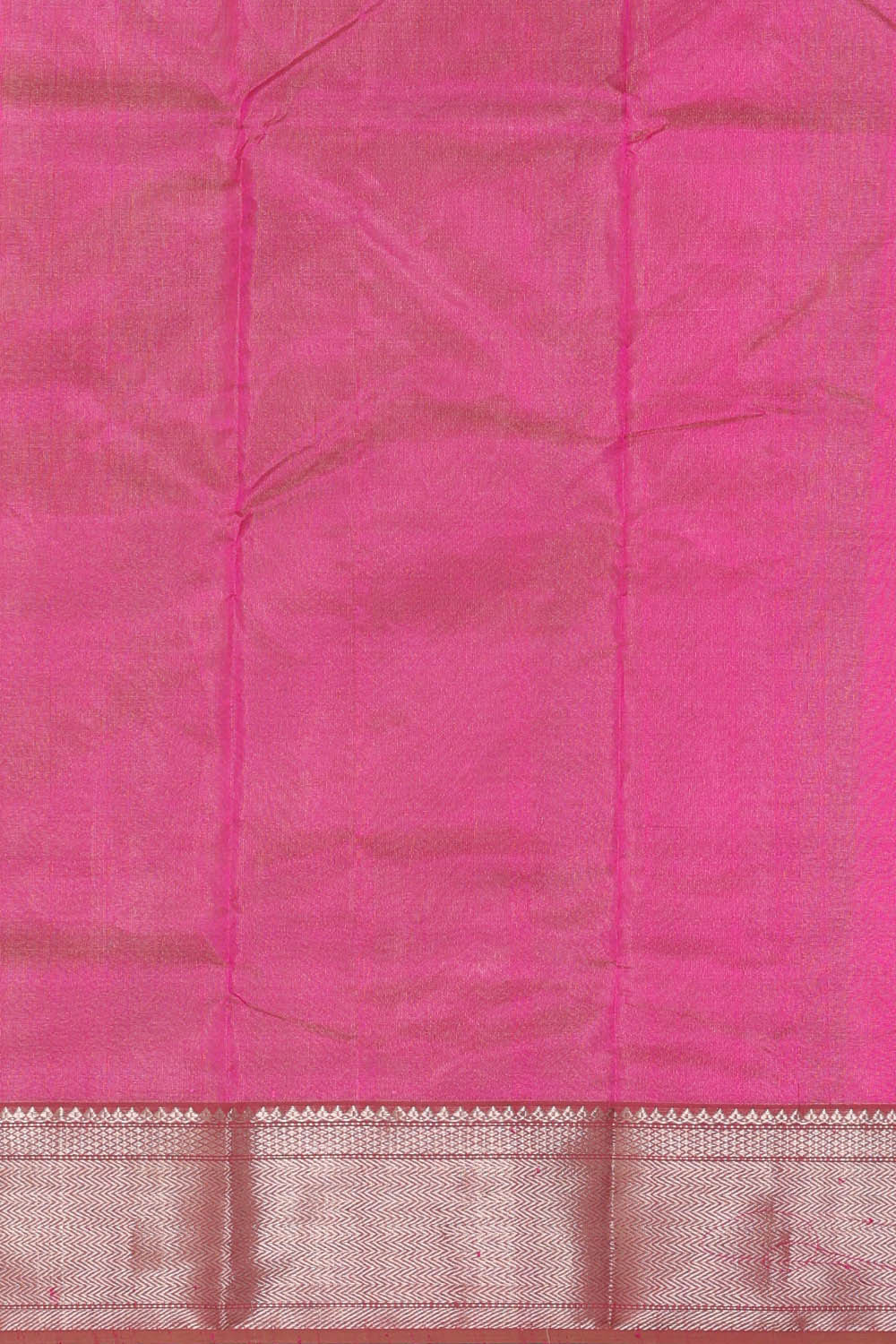 Image of Chanderi Silk Pink Saree