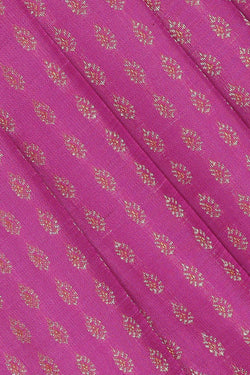 Image of Kanchipattu Lavender Pink Brocade Saree