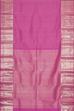 Image of Kanchipattu Lavender Pink Brocade Saree