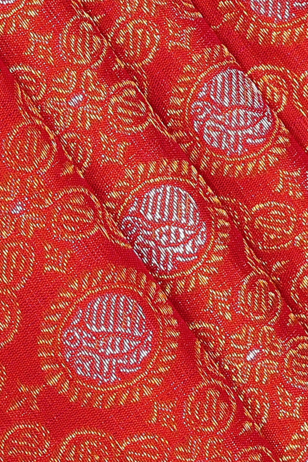 Image of Kanchipattu Red Brocade Saree