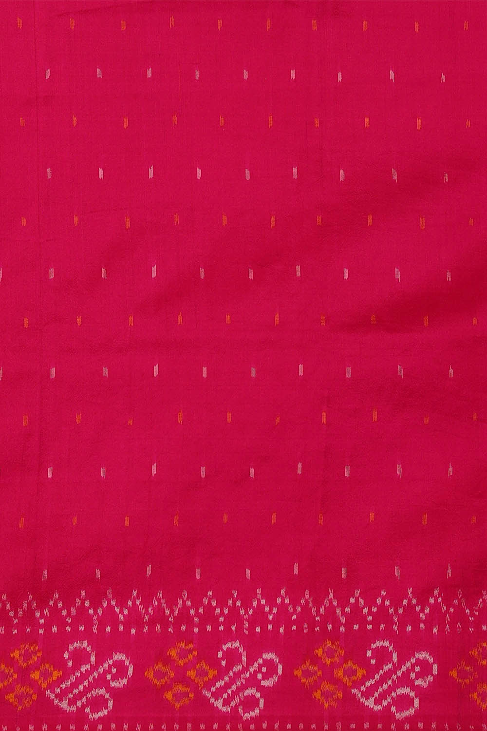 Printed Kalamkari Green Saree