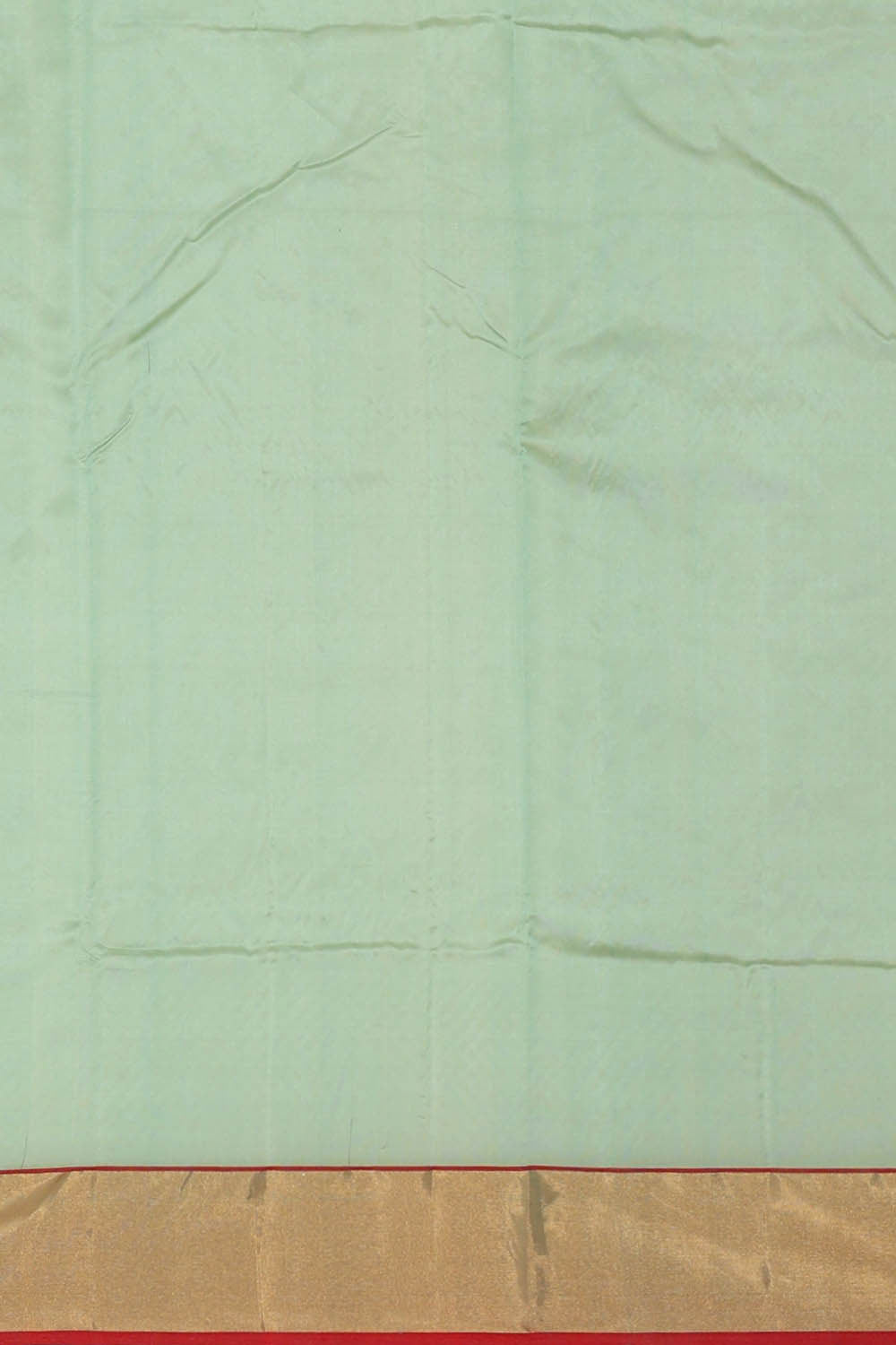 Image of Chanderi Silk Mint Green Saree