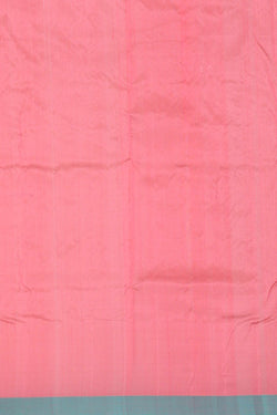 Image of Chanderi Silk Pink Saree