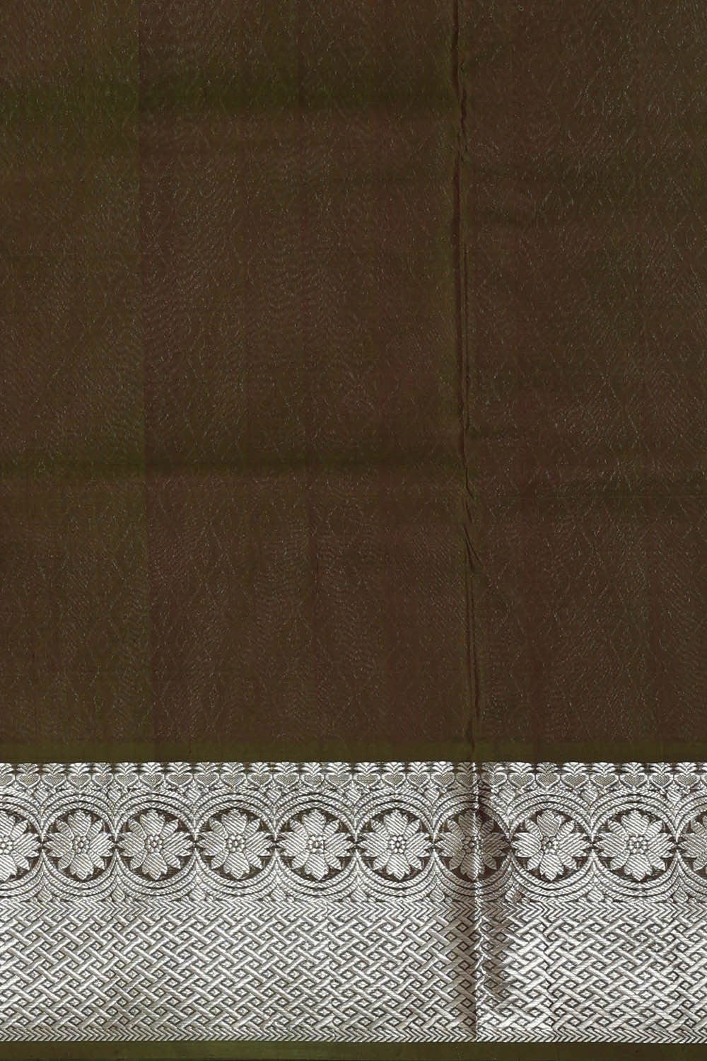 Image of Venkatagiri Silk Mehndi Green Saree