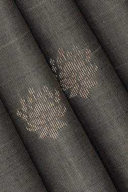 Image of Grey Silk Saree