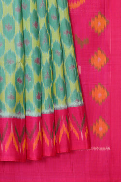 Image of Green Silk Saree