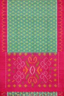 Image of Green Silk Saree