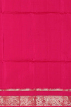 Image of Dark Blue Silk Saree