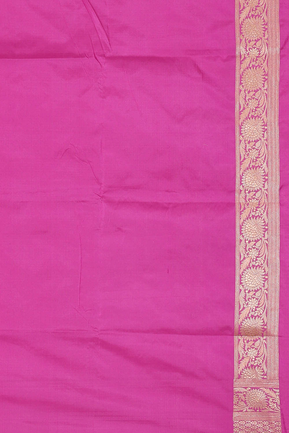 Image of Banarasi Silk Rose Pink Saree