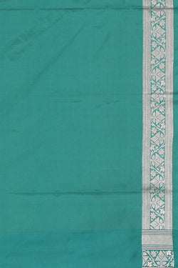 Image of Banarasi Silk Sea Green Saree
