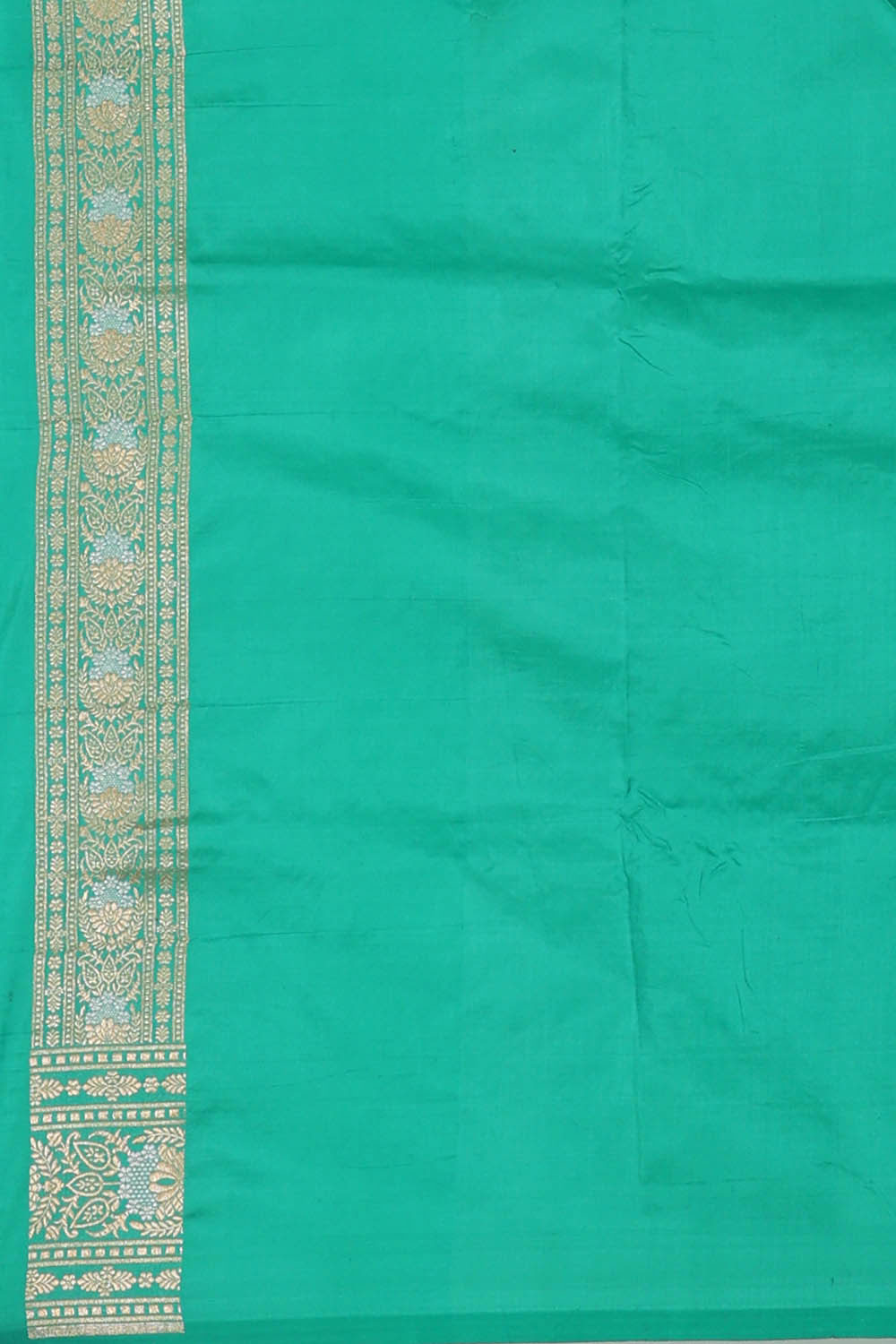 Image of Banarasi Silk Sea Green Saree