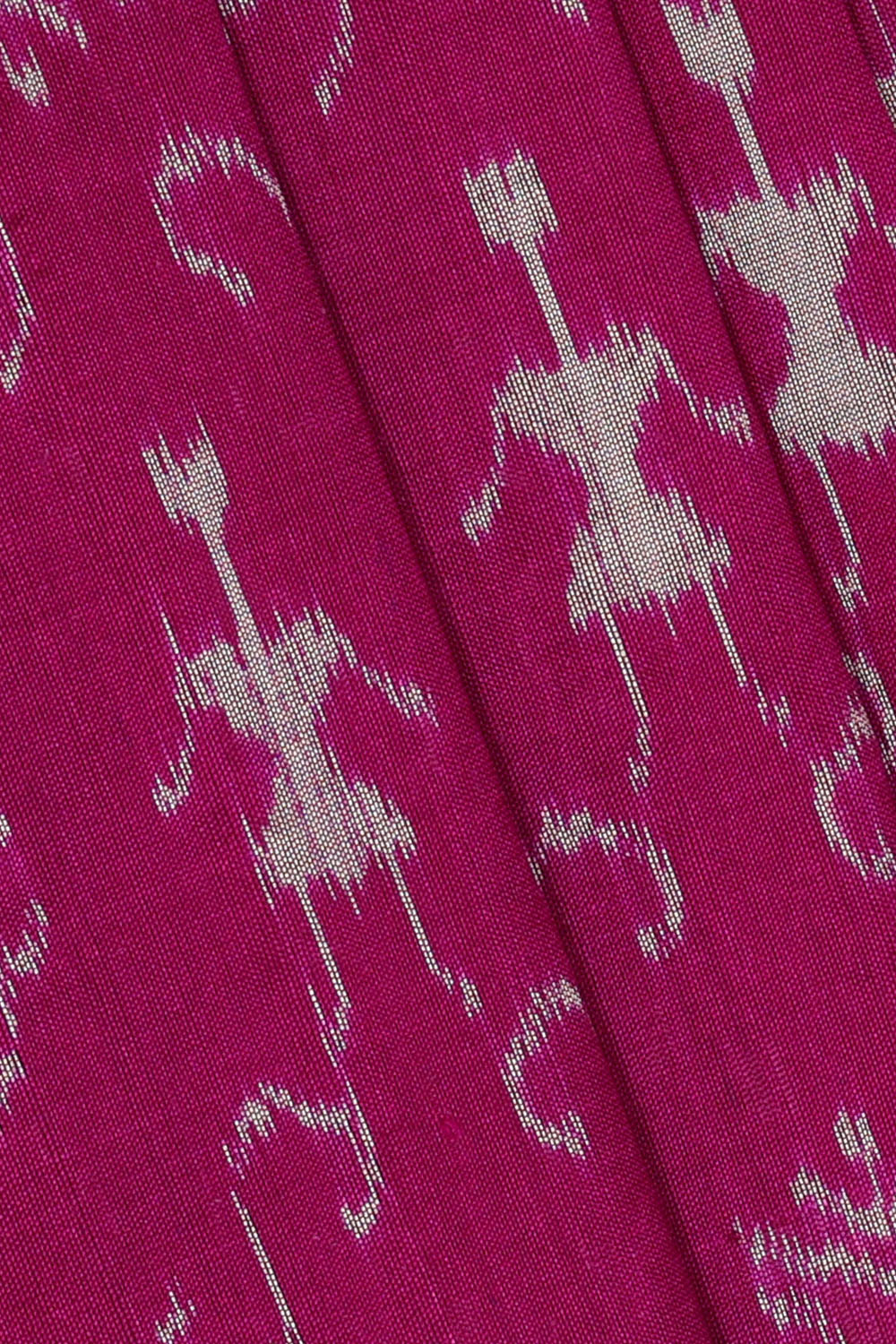 Image of Purple Sambalpuri Silk Saree
