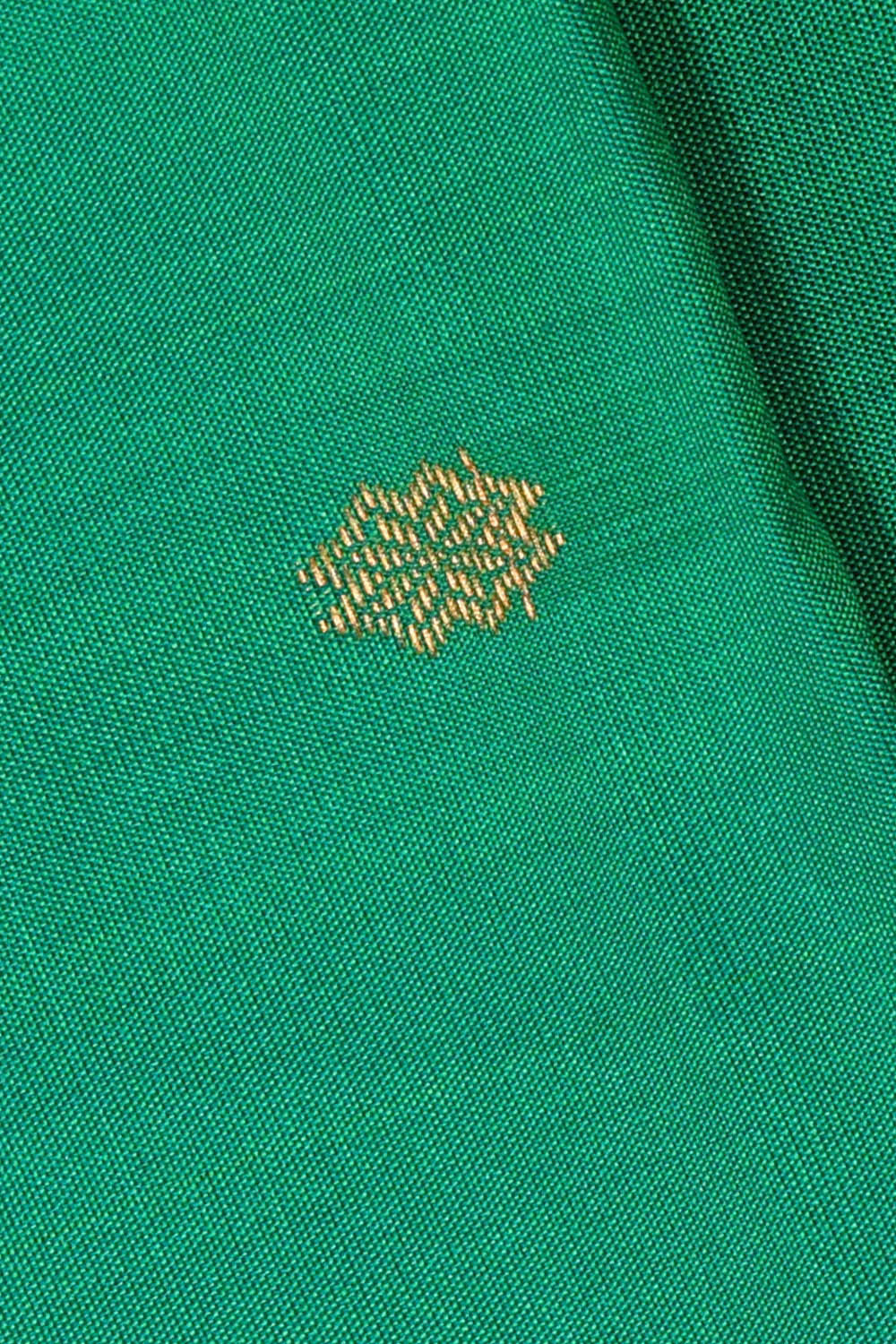 Image of Gadwal Silk Jade Green Saree
