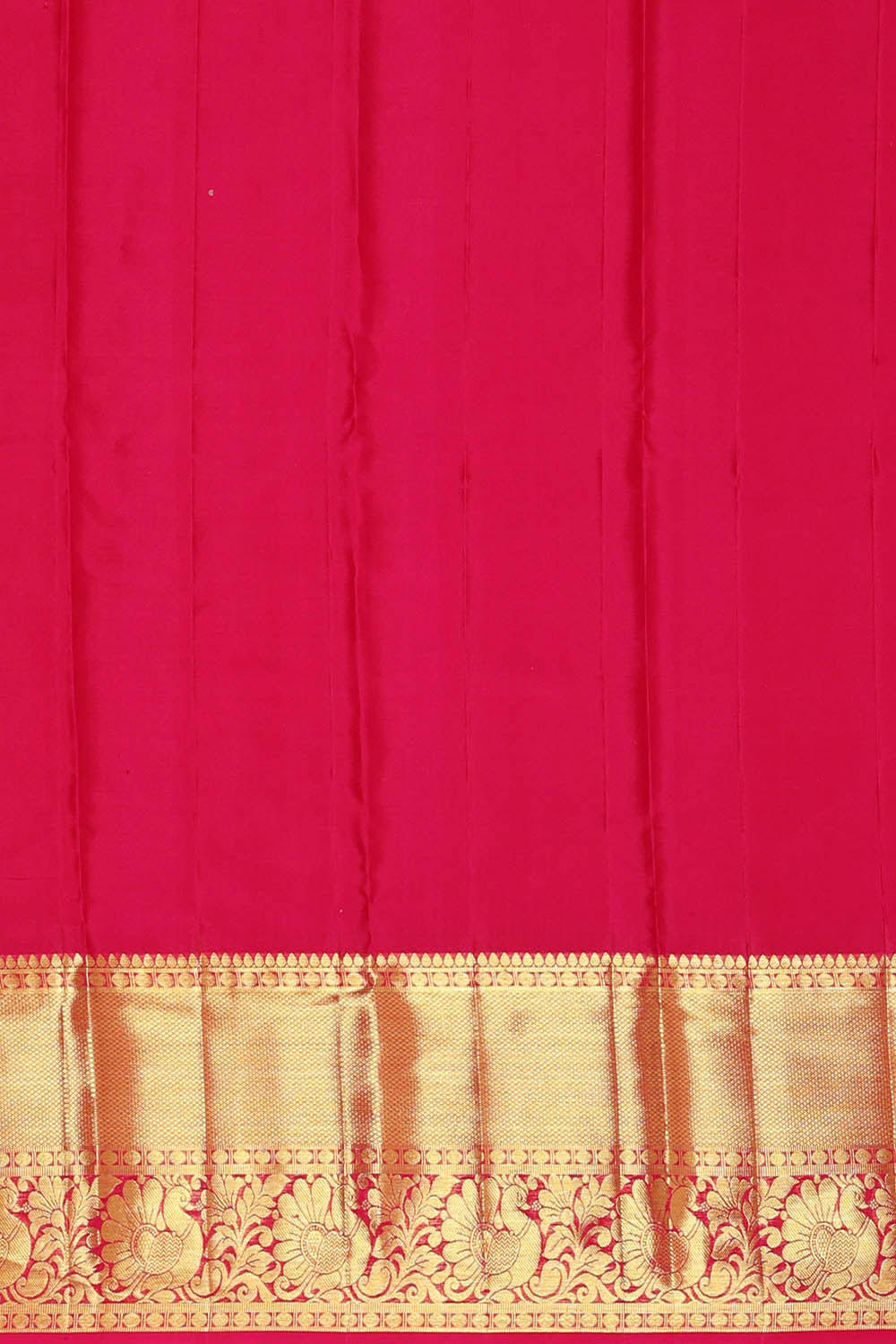 Image of Kanchipattu Reddish Pink Brocade Saree