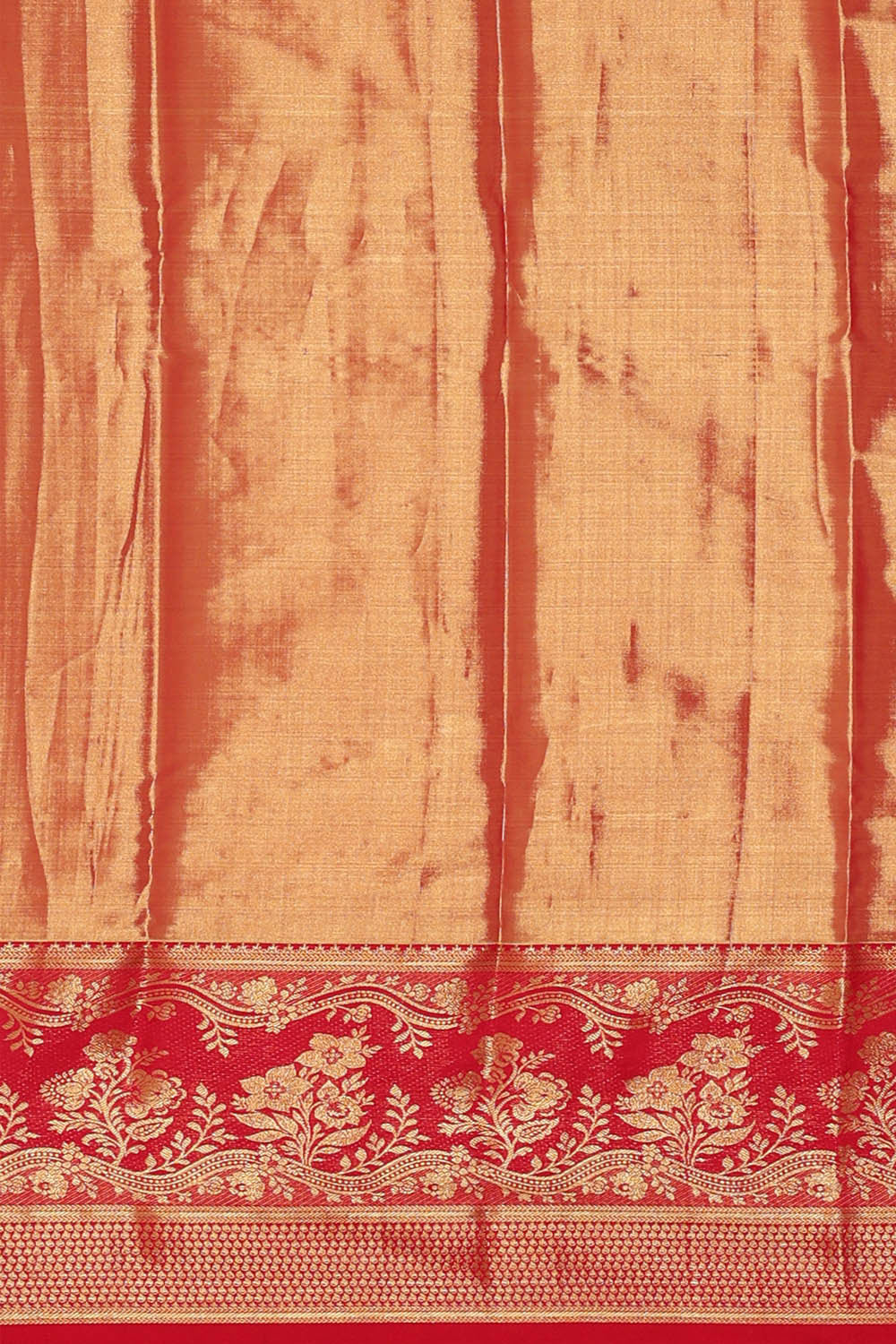 Image of Kanchipattu Silver Purple Tissue Brocade Saree