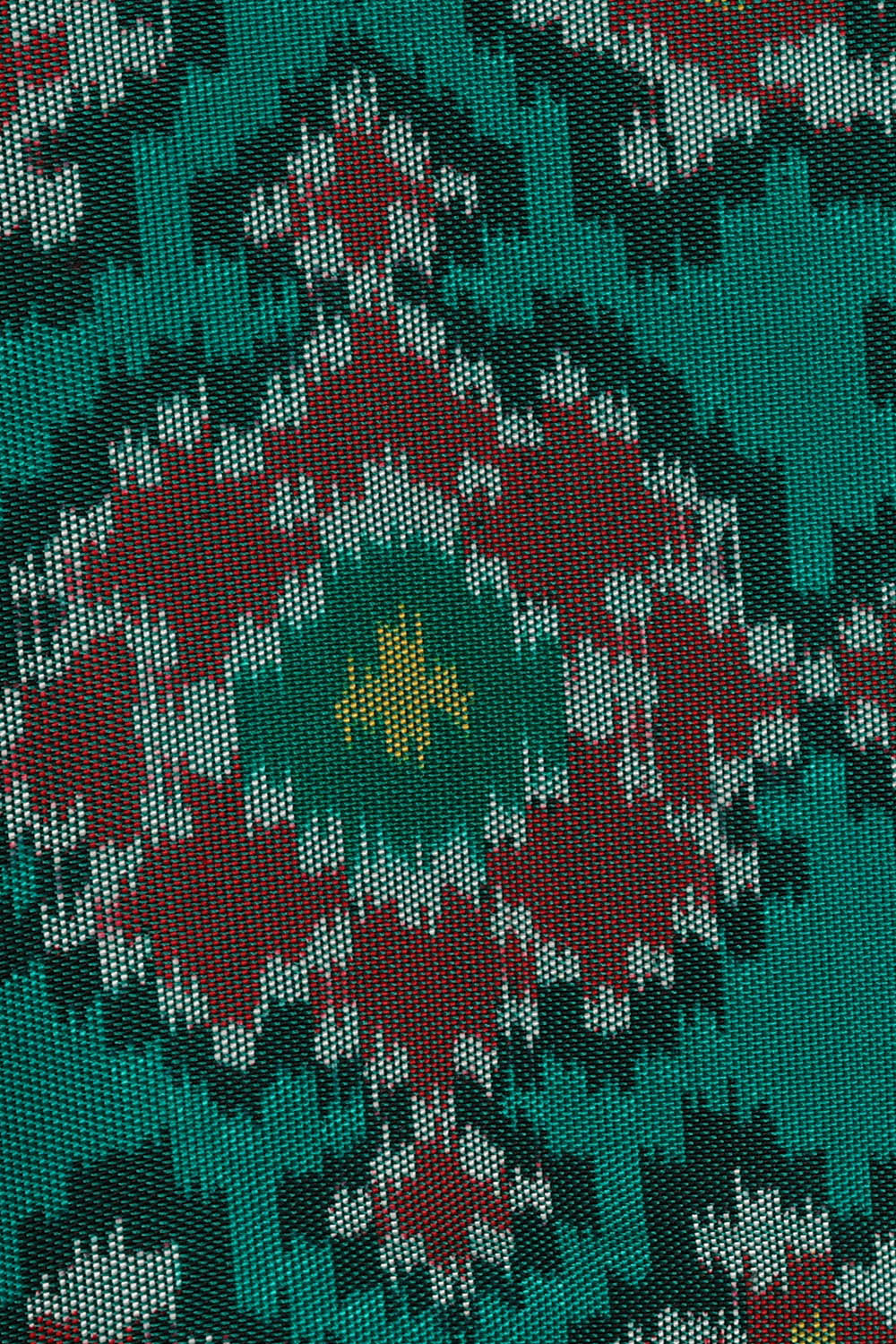 Image of Patan Patola Deep Sea Green Saree