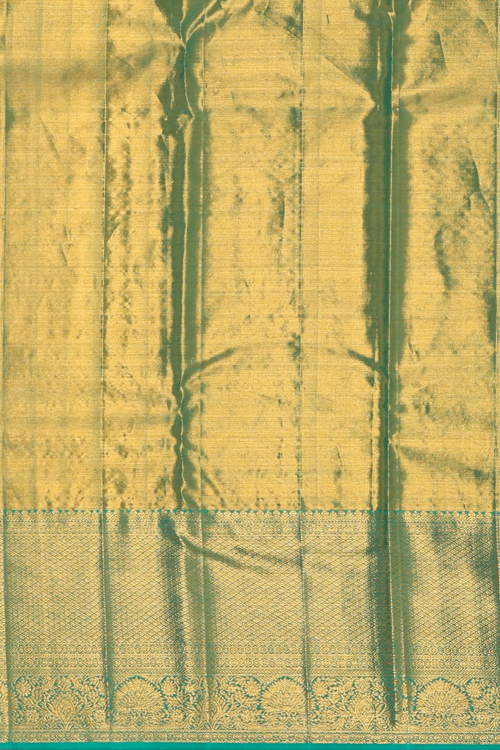 Image of Kanchipattu Peach Tissue Brocade Saree