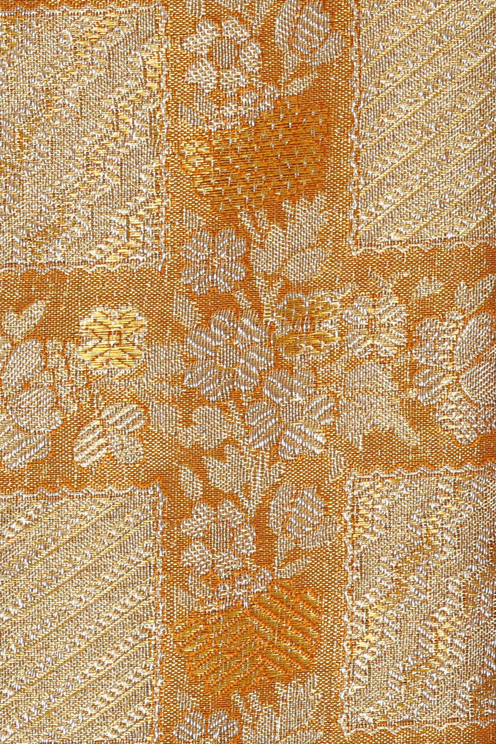 Image of Kanchipattu Gold Tissue Brocade Saree