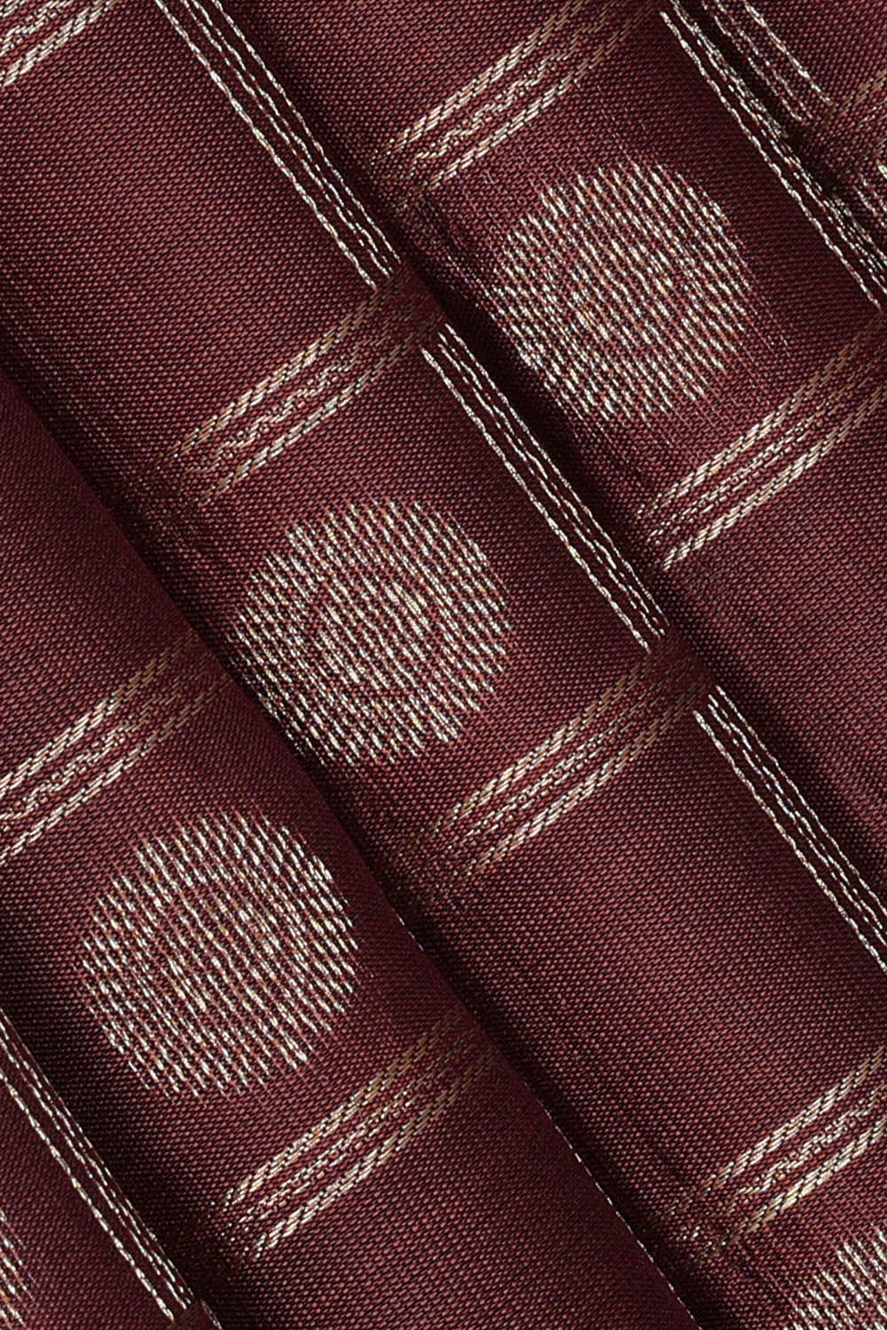 Image of Kanchipattu Brown Brocade Saree