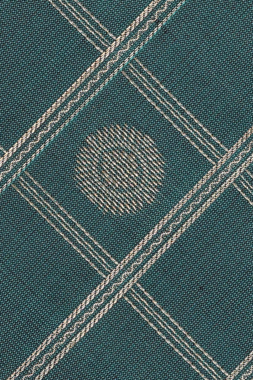 Image of Kanchipattu Teal Blue Brocade Saree