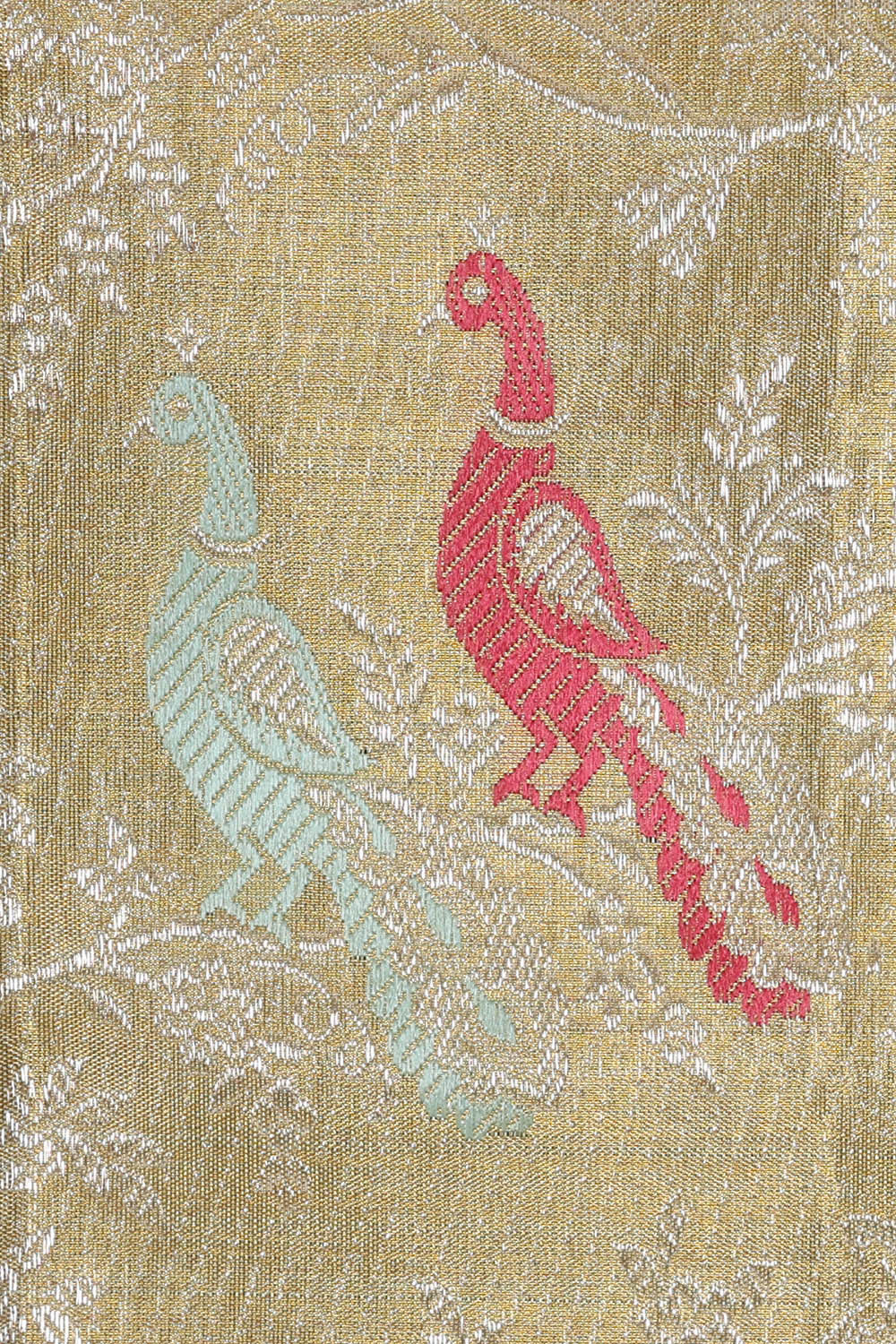 Image of Kanchipattu Gold Tissue Brocade Saree