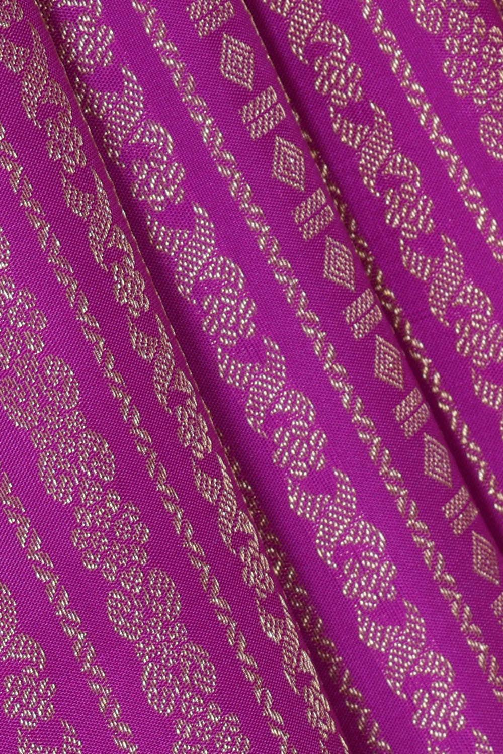 Kanchipattu Lavender Pink Brocade Saree