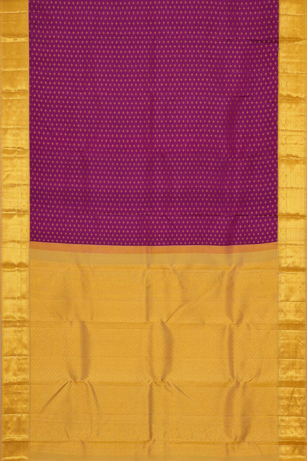 Image of Kanchipattu Magenta Purple Brocade Saree