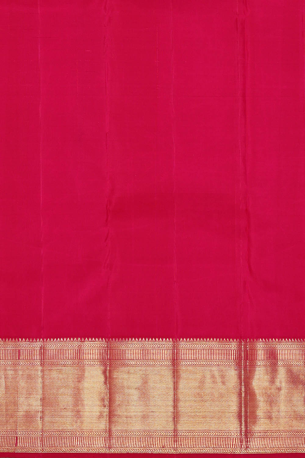 Image of Red Kanchipattu Brocade Saree