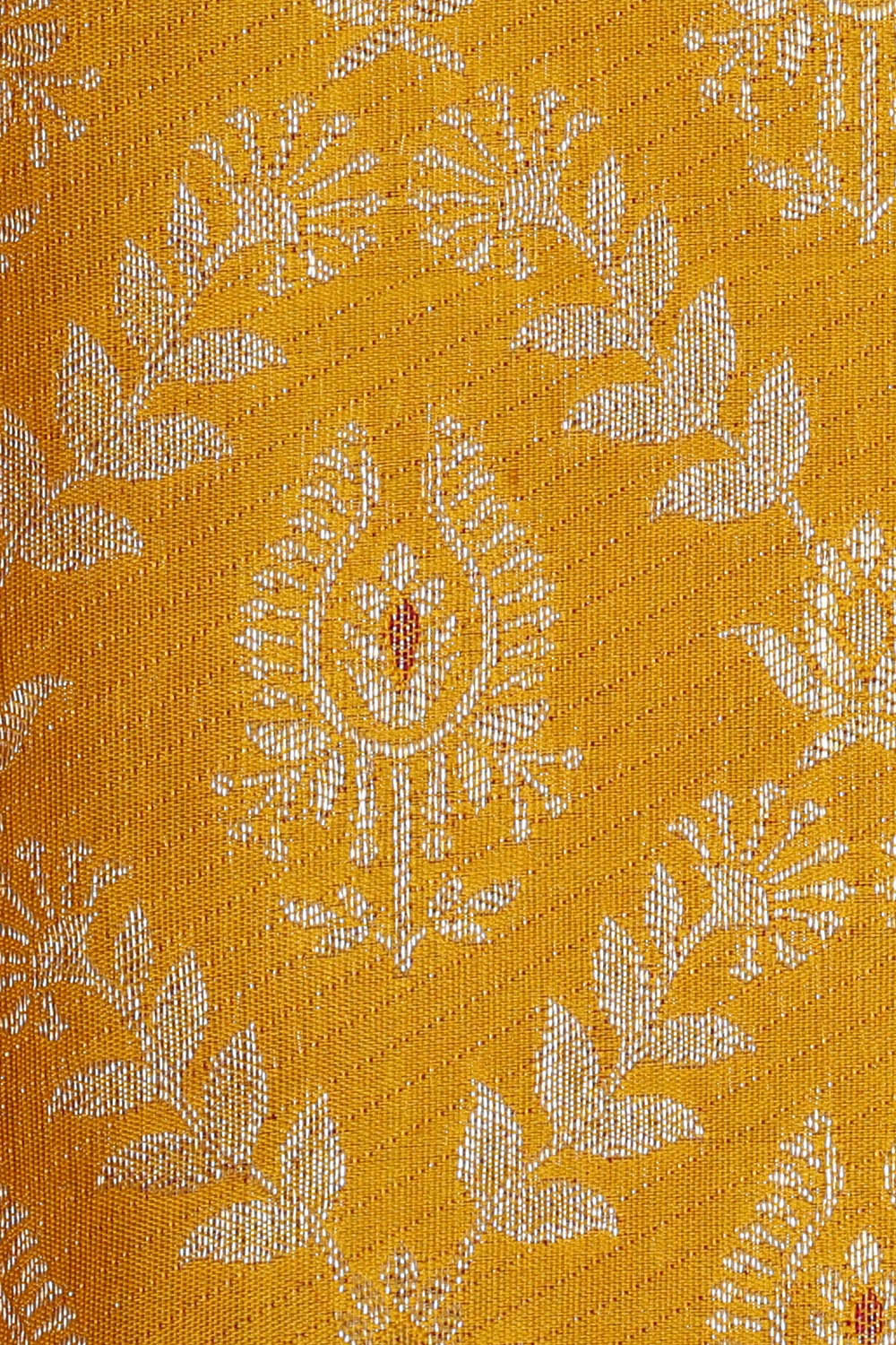 Image of Kanchipattu Turquoise Blue Brocade Saree