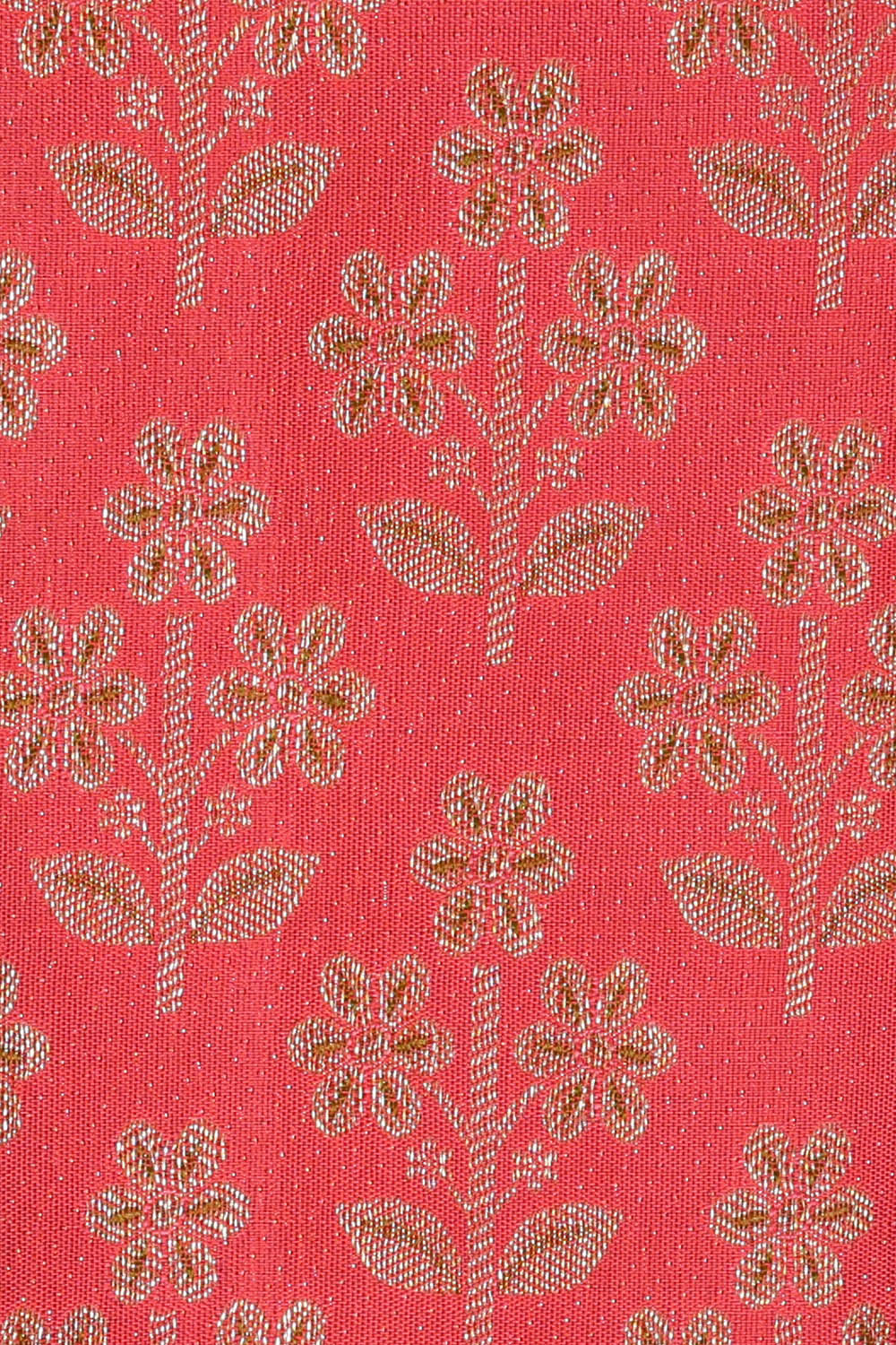 Image of Kanchipattu Peach Brocade Saree