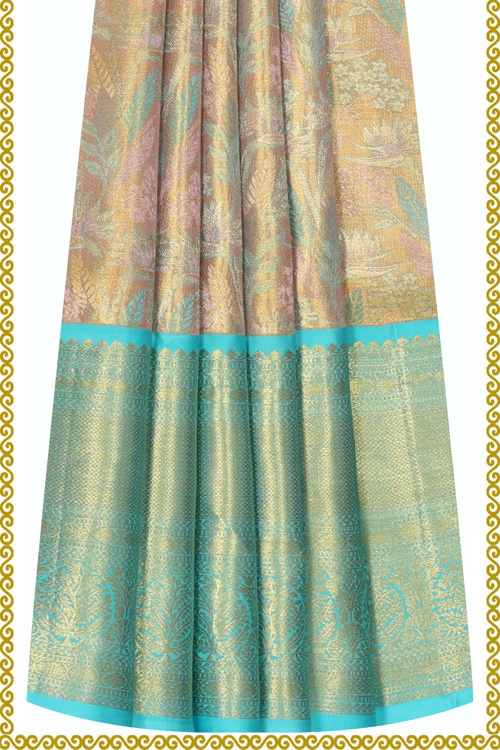 Image of Kanchipattu Pavada Unstitched Set