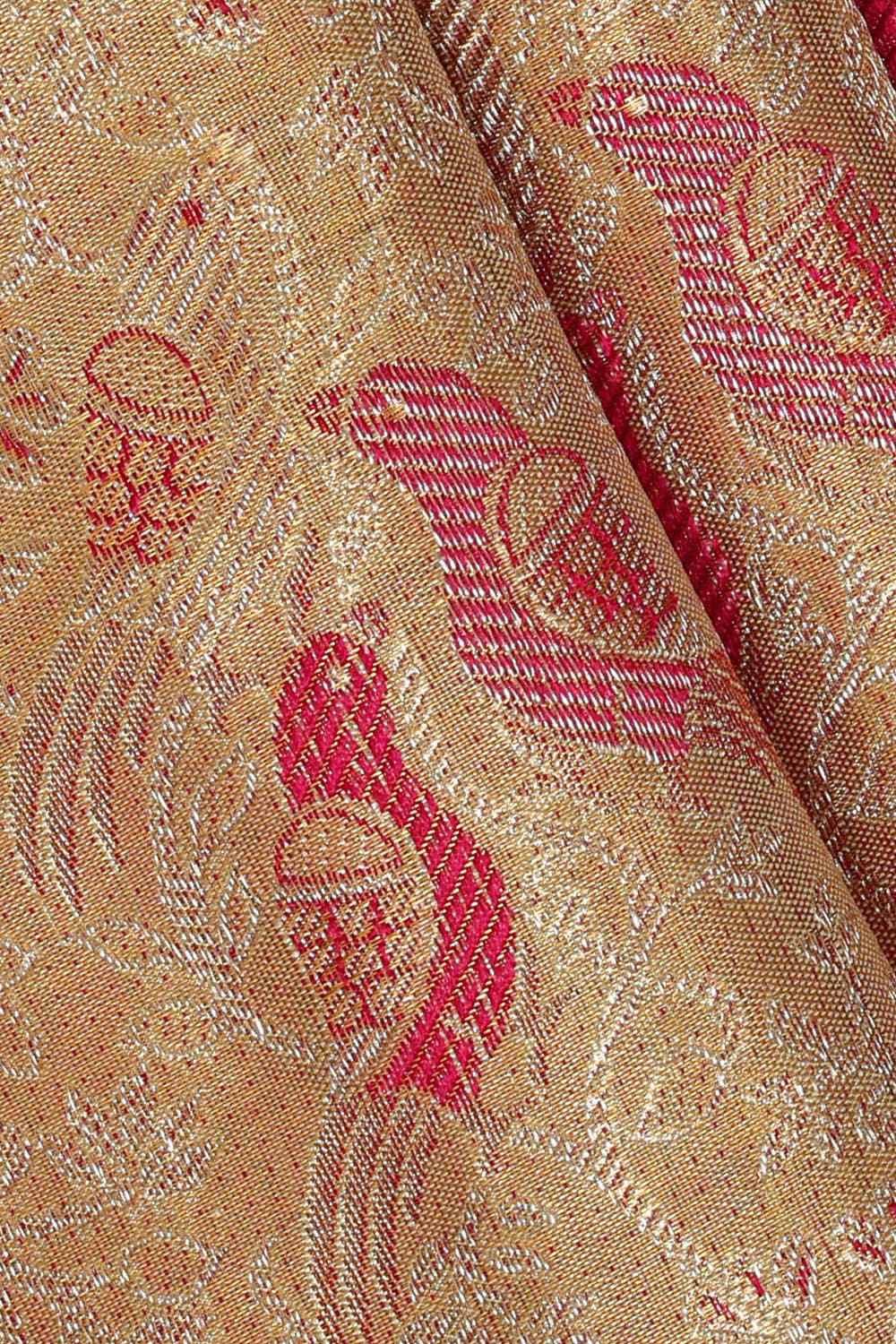 Kanchipattu Gold Brocade Saree