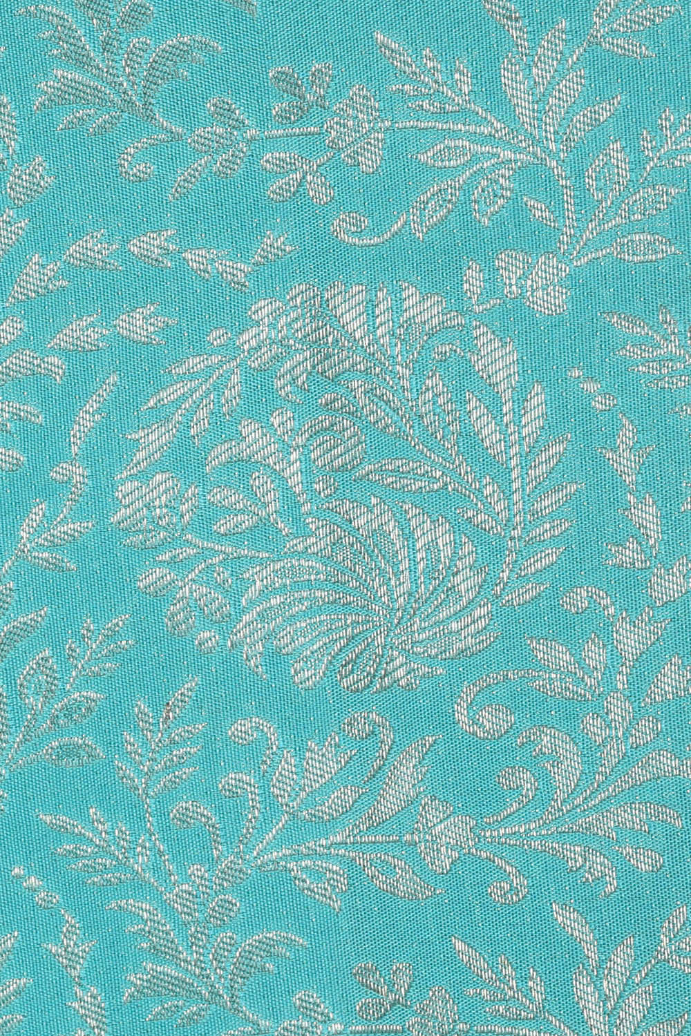 Image of Kanchipattu Sky Blue Brocade Saree