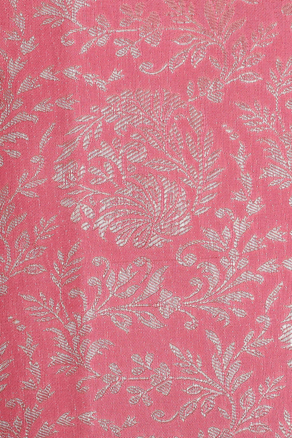 Kanchipattu Pink Brocade Saree