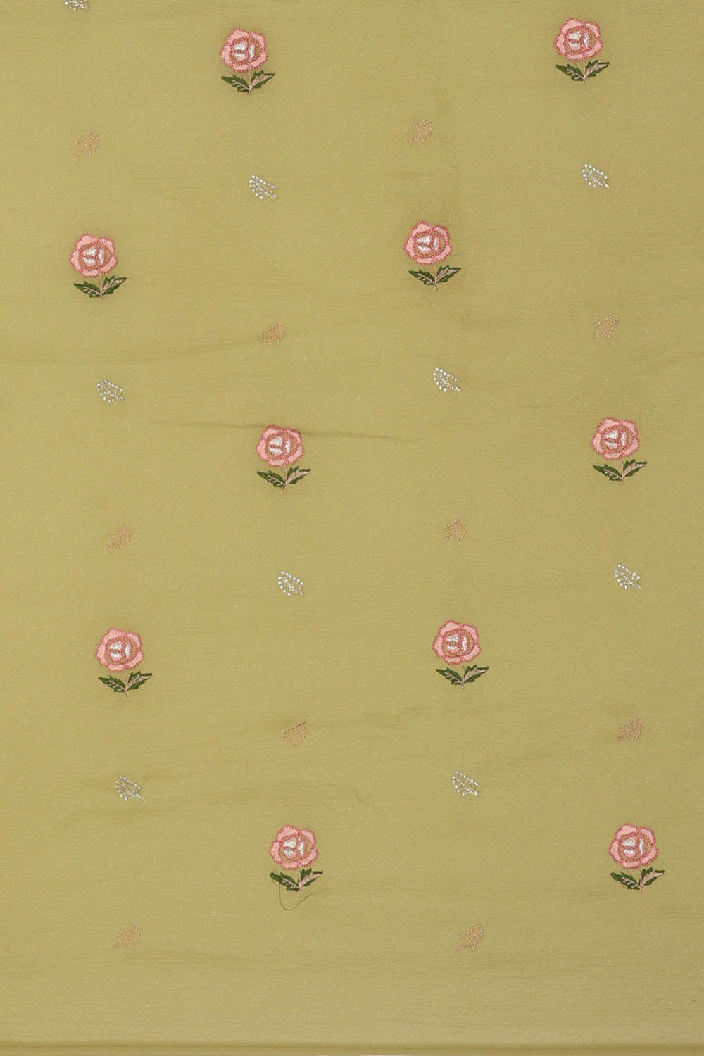 Image of Kora Silk Green Saree