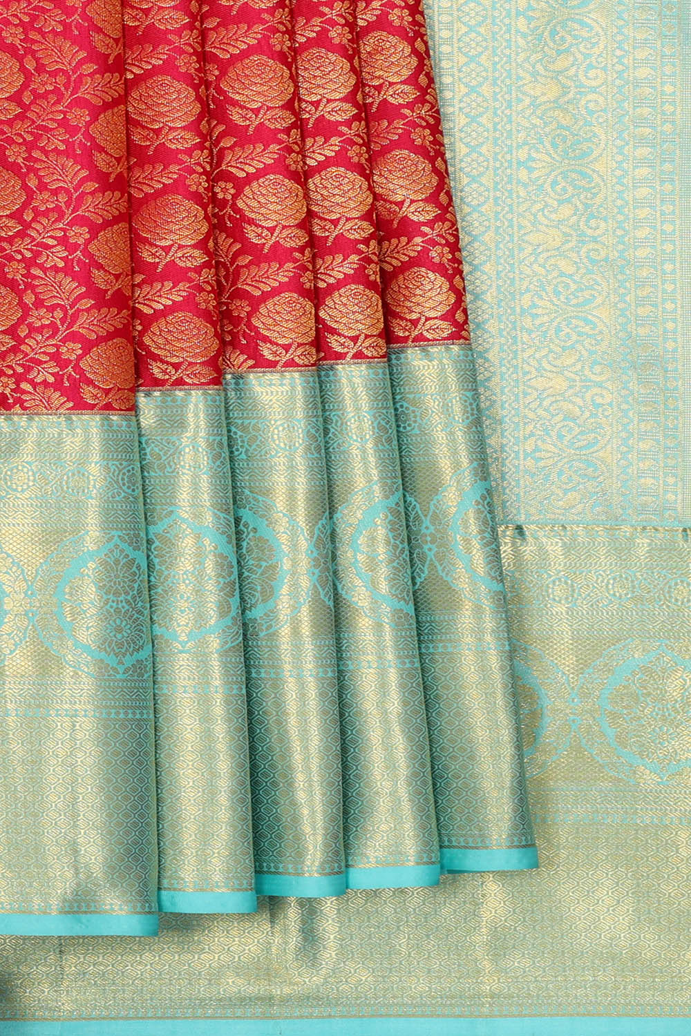 Image of Kanchipattu Silk Pink Saree