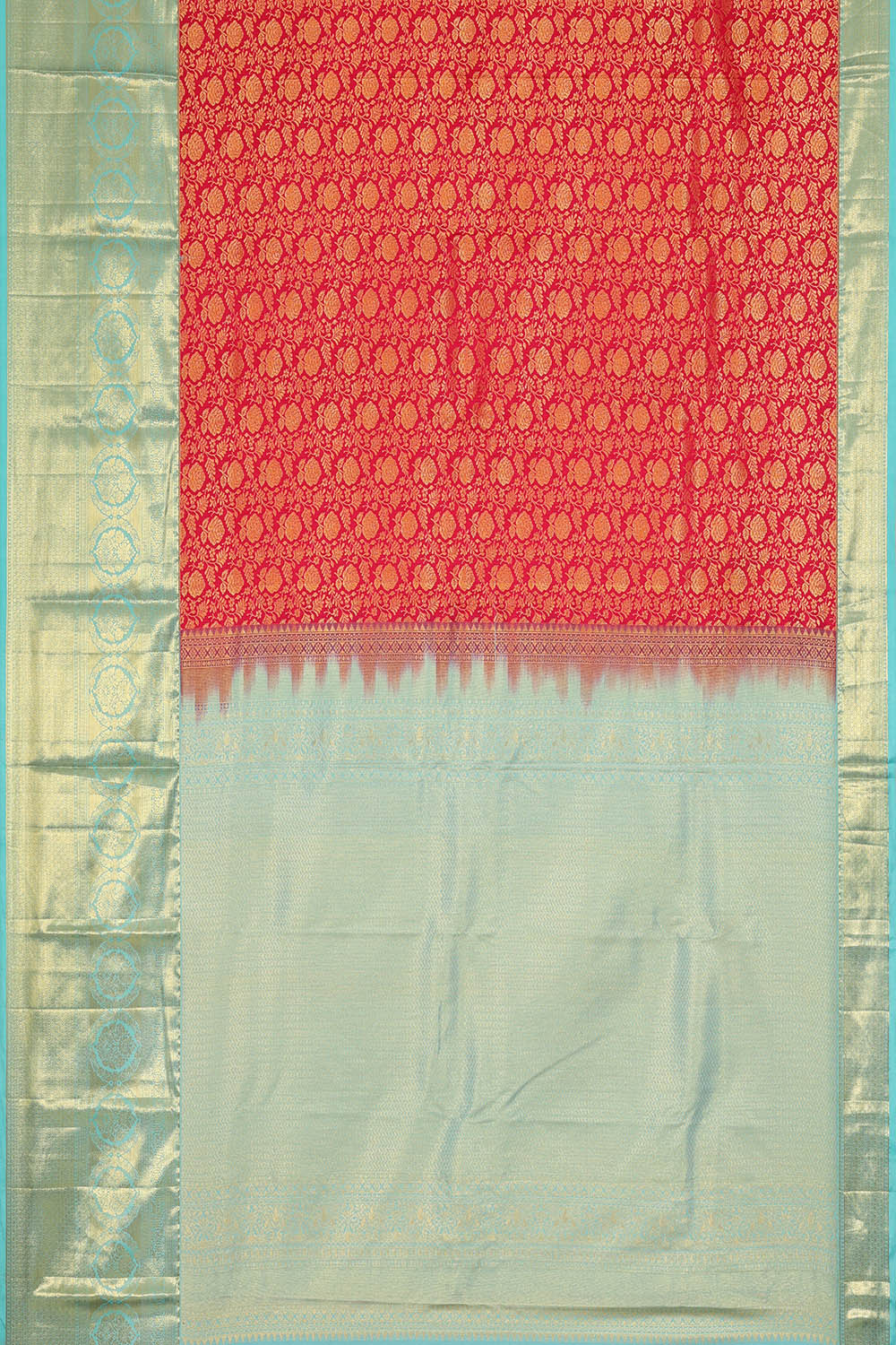Image of Kanchipattu Silk Pink Saree