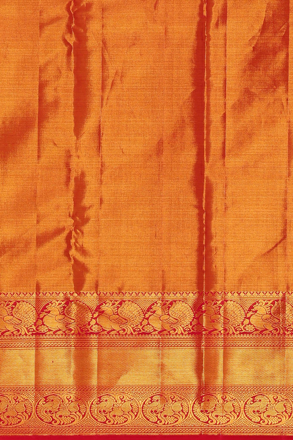 Image of Kanchipattu Gold Tissue Brocade Saree