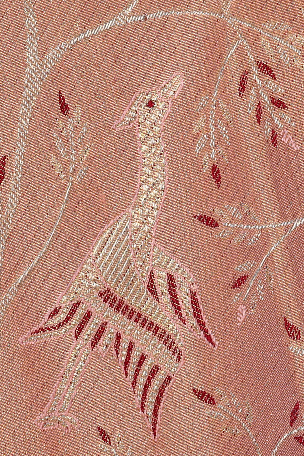 Image of Kanchipattu Pink Brocade Saree
