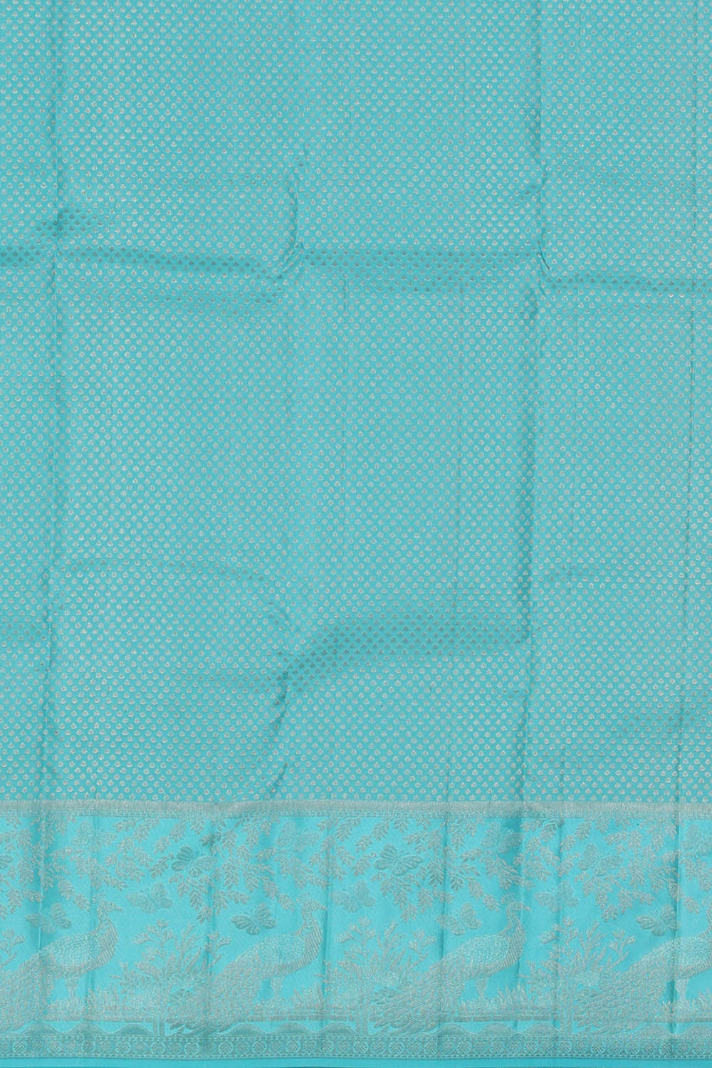 Image of Kanchipattu Mustard Yellow Brocade Saree