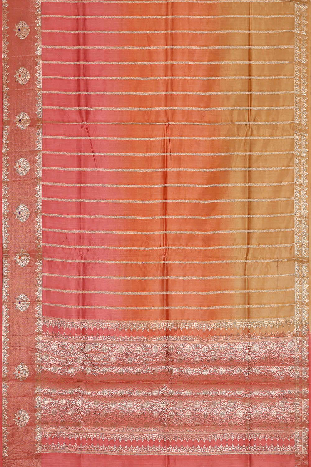 Image of Multicolour Silk Saree