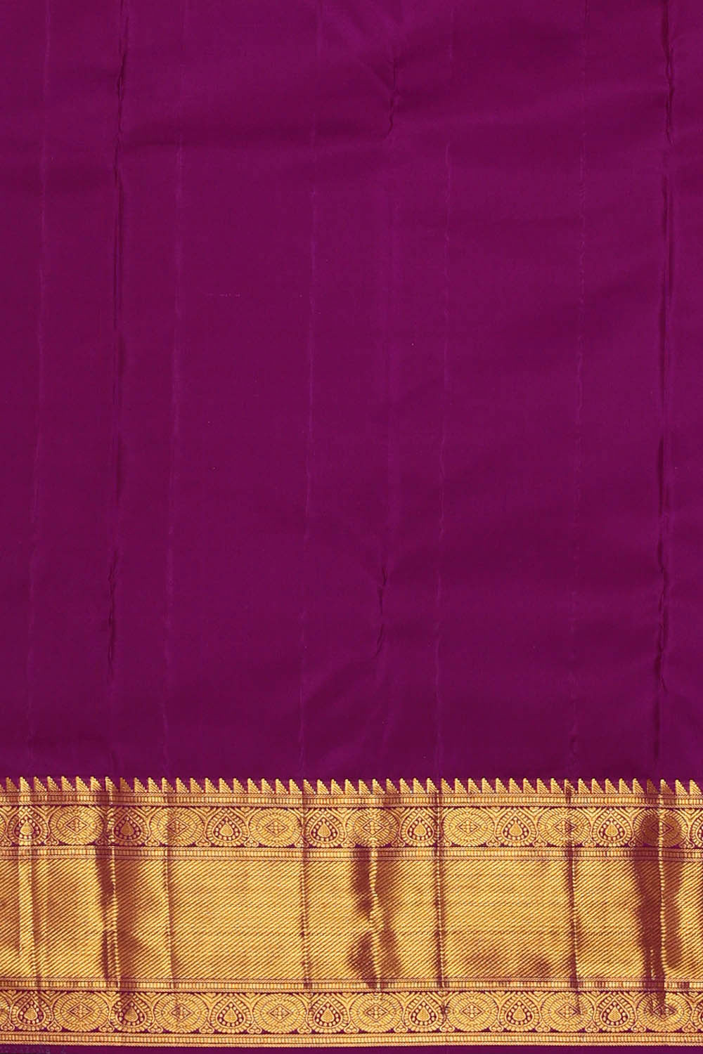 Image of Kanchipattu Orange Brocade Saree
